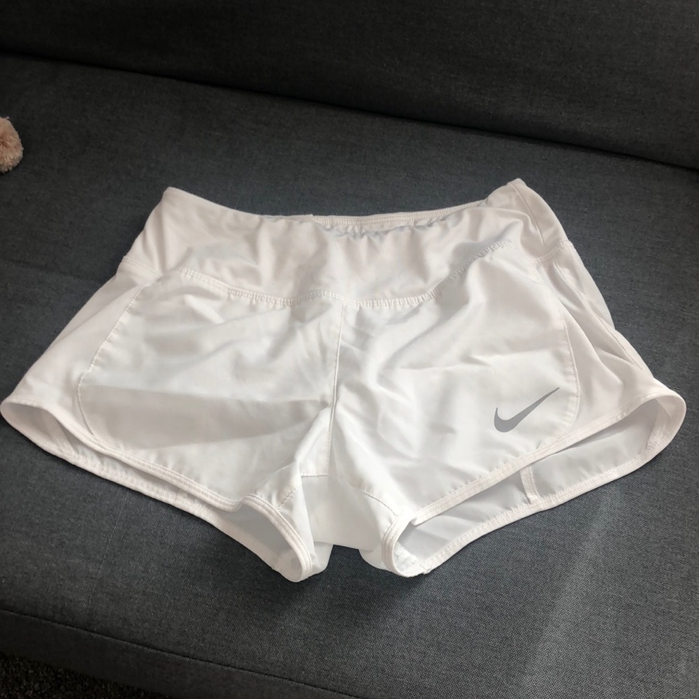 White Athletic Shorts